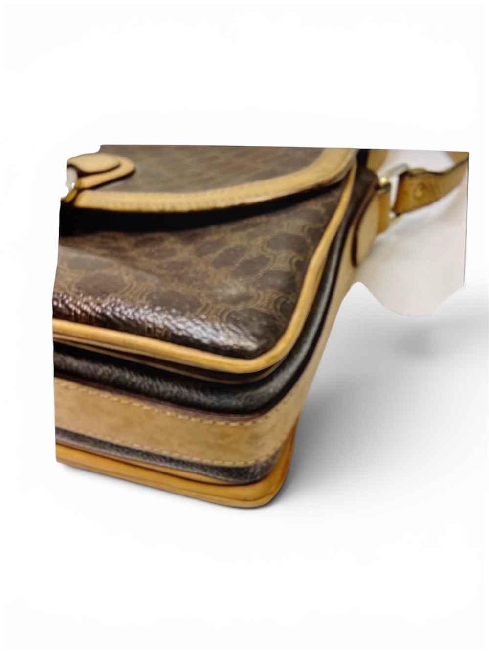 Celine✨Macadam Shoulder Bag Vintage - Picture 4 of 5